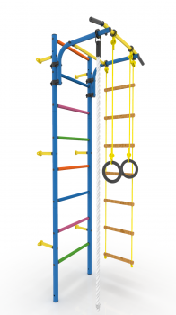 Шведская стенка Атлет-2ц (синий)