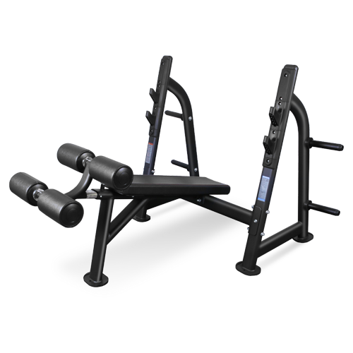 BRONZE GYM BR-1013 Скамья для жима с отрицательным наклоном