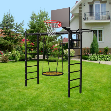 картинка Уличная шведская стенка Sv Sport рукоход У521.2 (Турник/Гнездо 115см) от магазина Лазалка