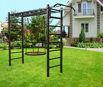 Уличная шведская стенка Sv Sport рукоход У521.2 (Турник/Гнездо 115см)