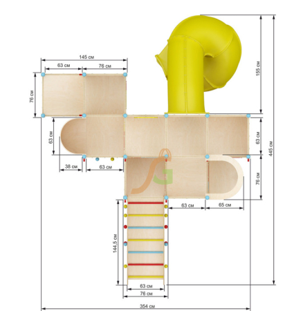Детская игровая зона IgraGrad 13